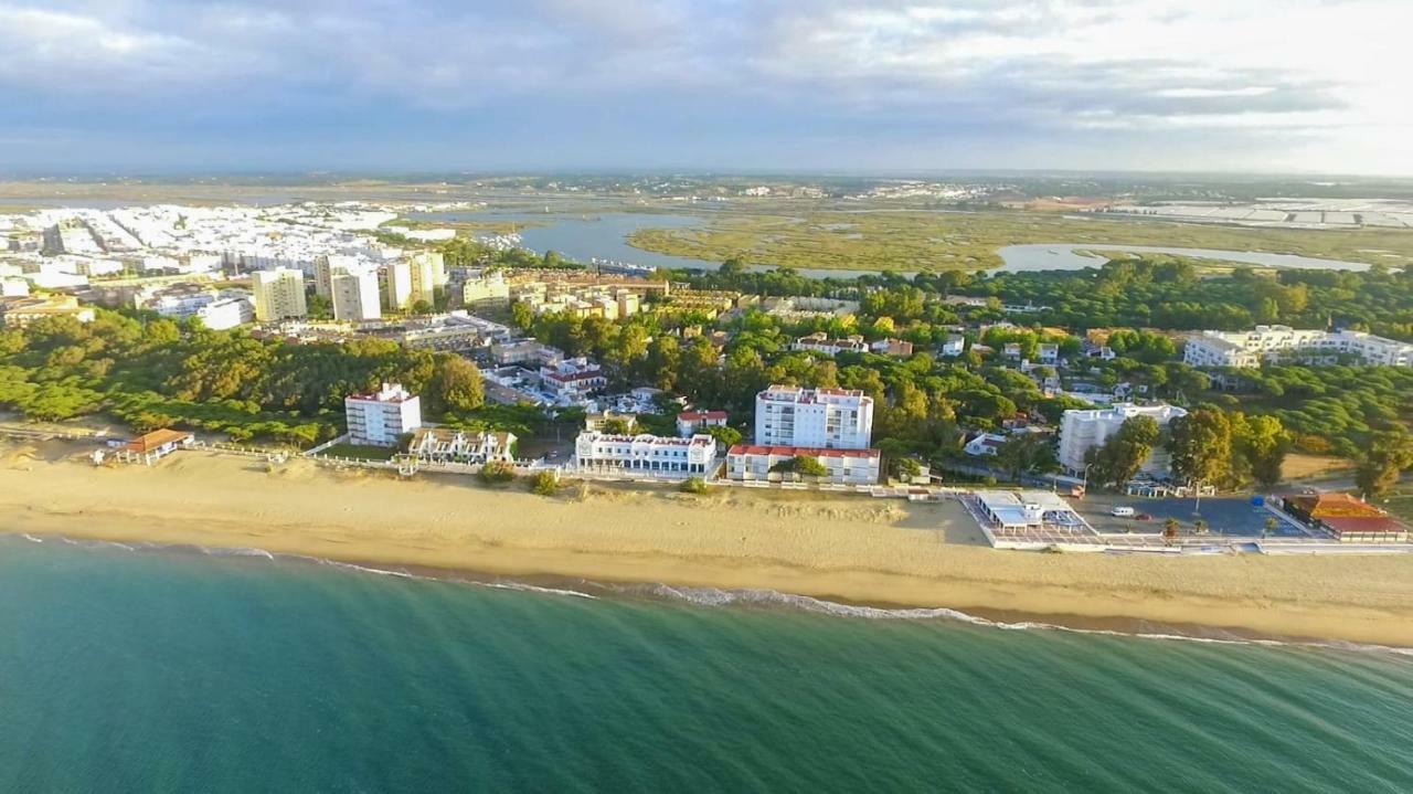 Playa-Pinares-Felicidad Planta Baja Villa Isla Cristina Bagian luar foto