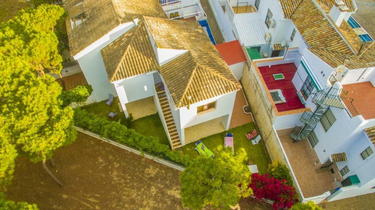 Playa-Pinares-Felicidad Planta Baja Villa Isla Cristina Bagian luar foto